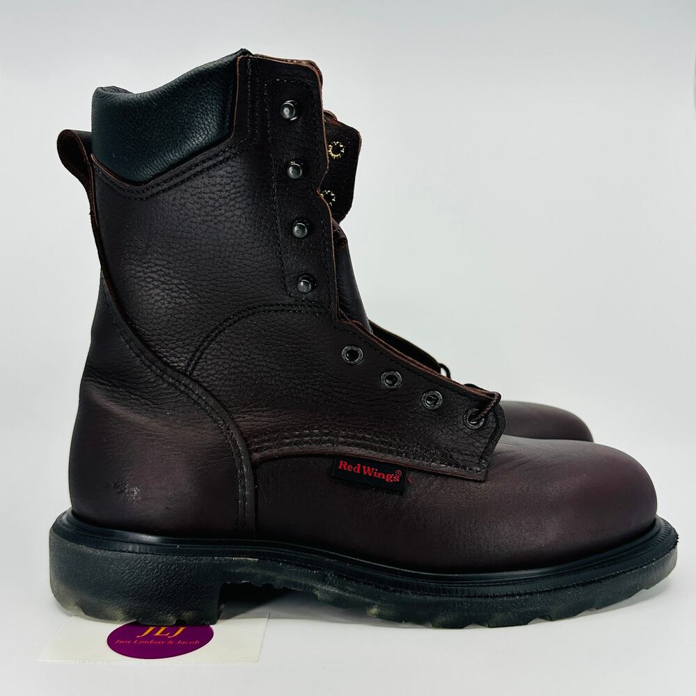 Red Wing Supersole 2.0 8" Soft Toe Boot Brown 2E Width Men's Size 9